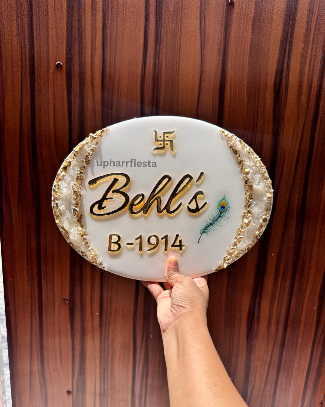 Behl's Resin Nameplate