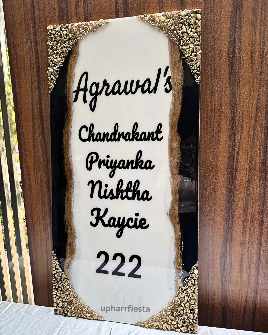 Agrawal's Resin Nameplate