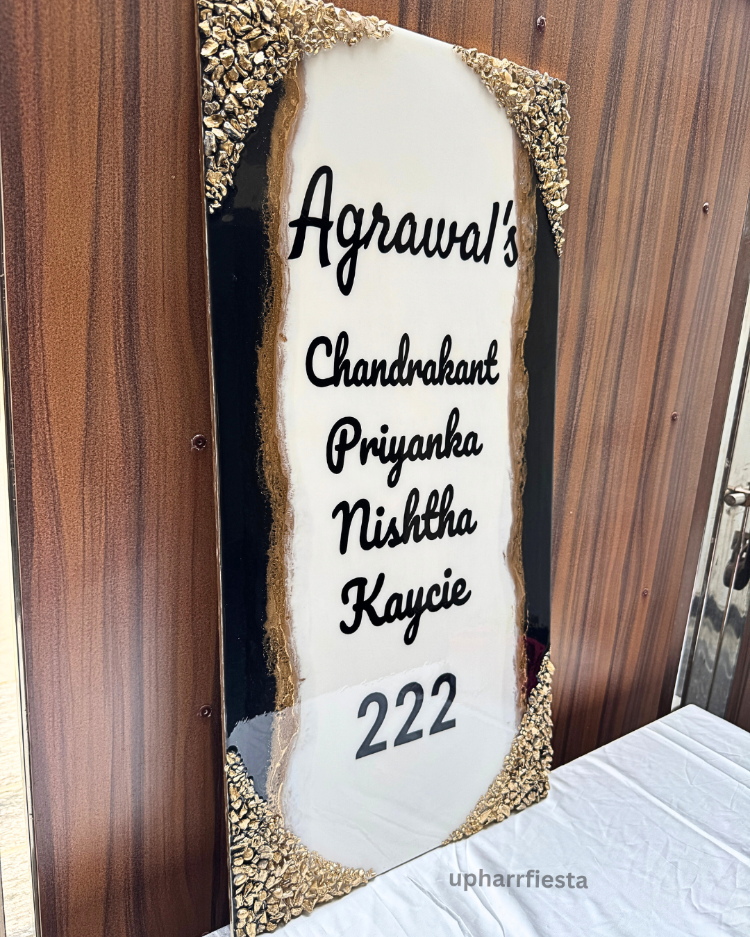 Agrawal's Resin Nameplate