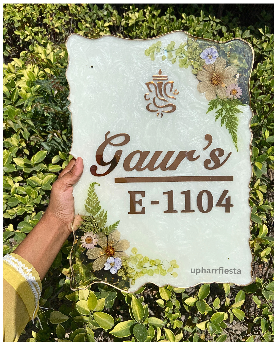 Gaur’s Only Resin Nameplate