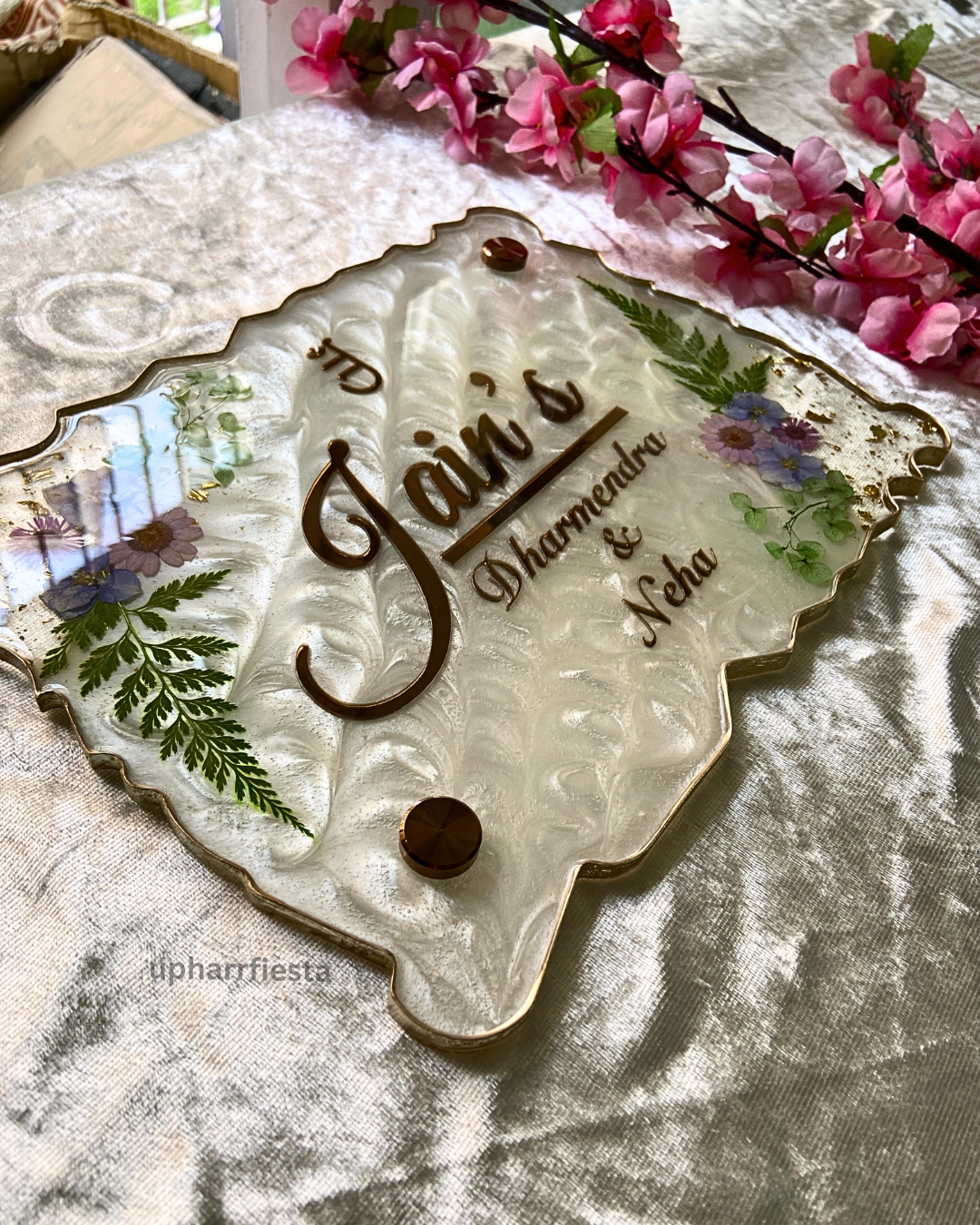 Jain Resin Nameplate