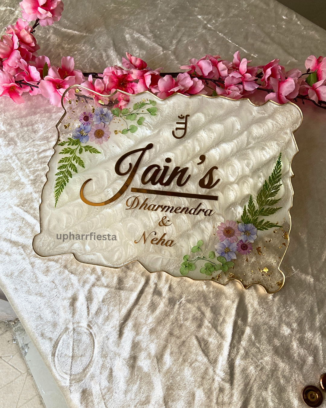 Jain Resin Nameplate