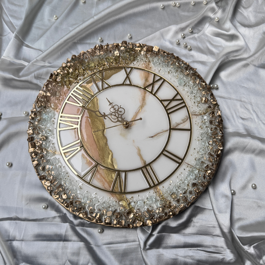 LUXURY Thunder Resin Wall Clock