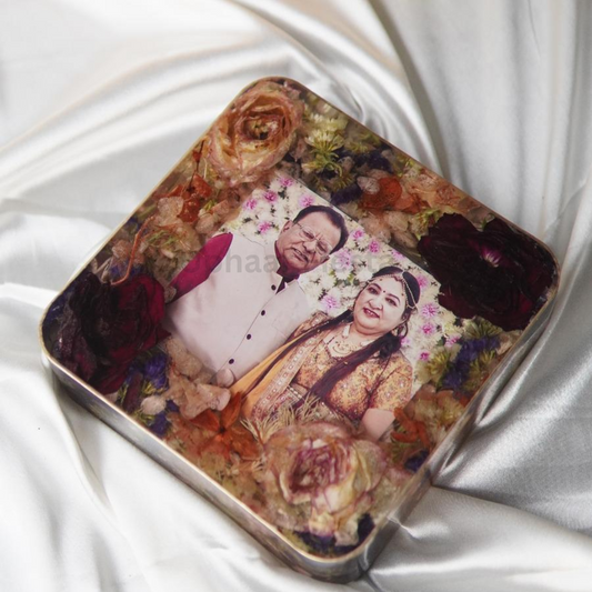 Wooden Frame varmala preservation