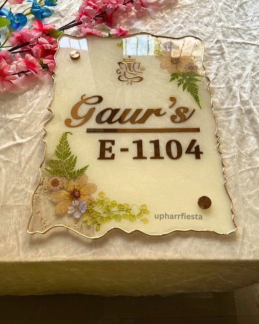 Gaur’s Only Resin Nameplate