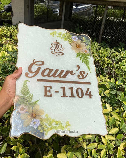 Gaur’s Only Resin Nameplate