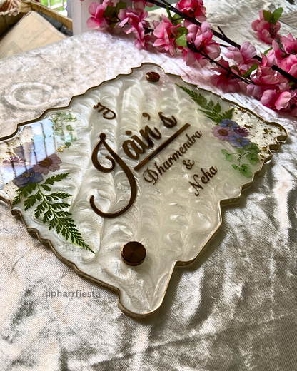 Jain Resin Nameplate
