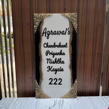 Agrawal's Resin Nameplate