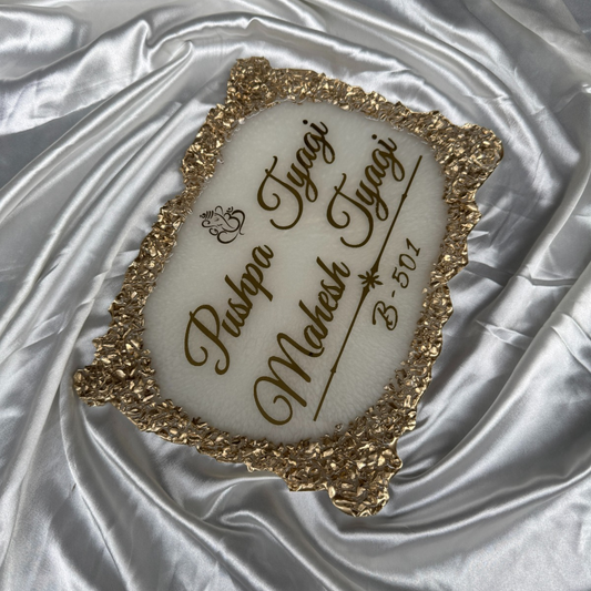 Tyagi Resin Nameplate