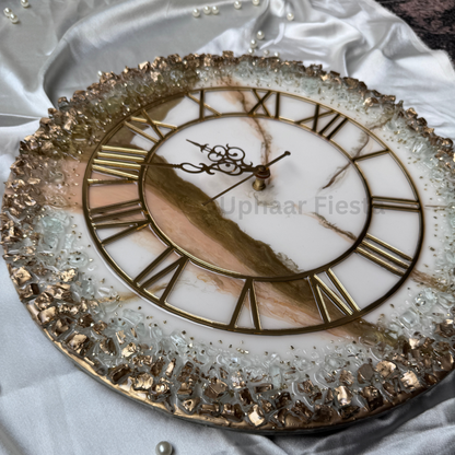 LUXURY Thunder Resin Wall Clock